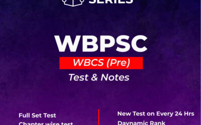 WBCS (Executive) Prelims & Mains