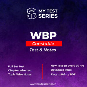 WB Police constable exam
