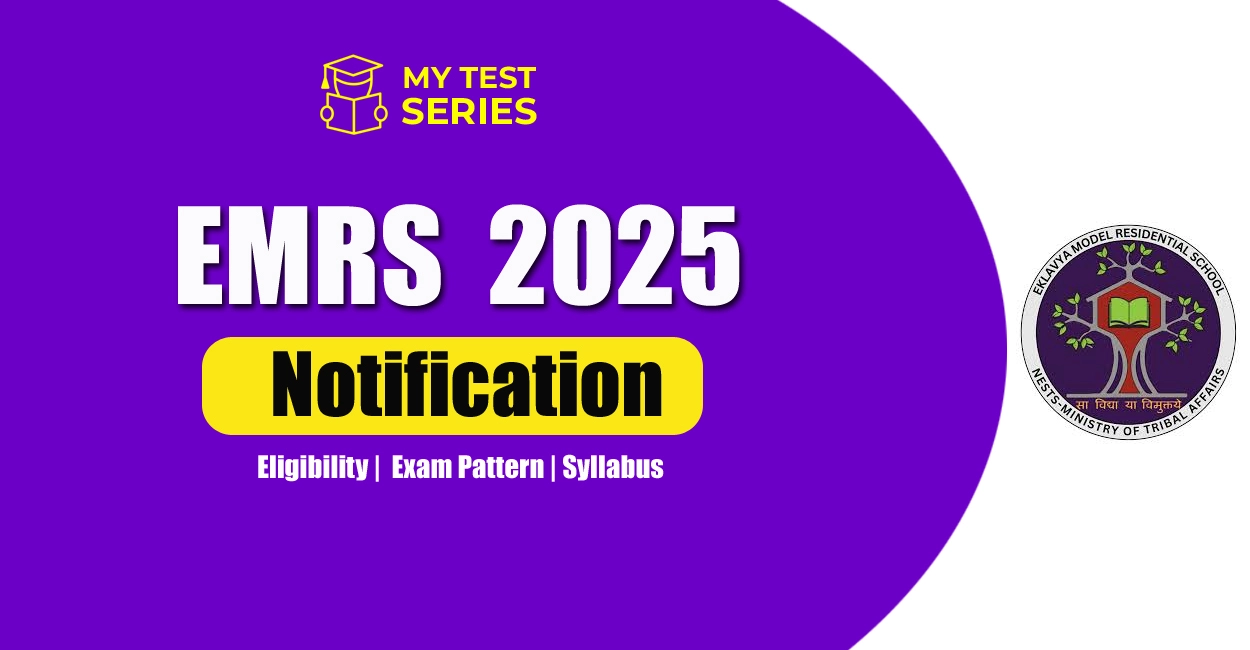 EMRS 2025 Notification EMRS-2025-Notification