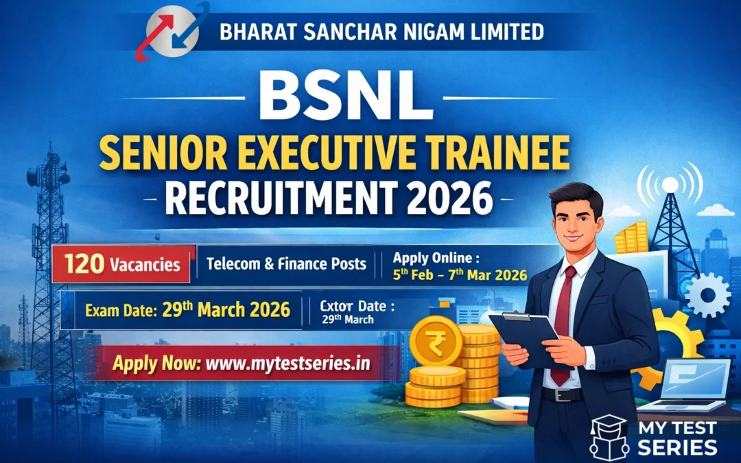 BSNL Senior Executive 2026