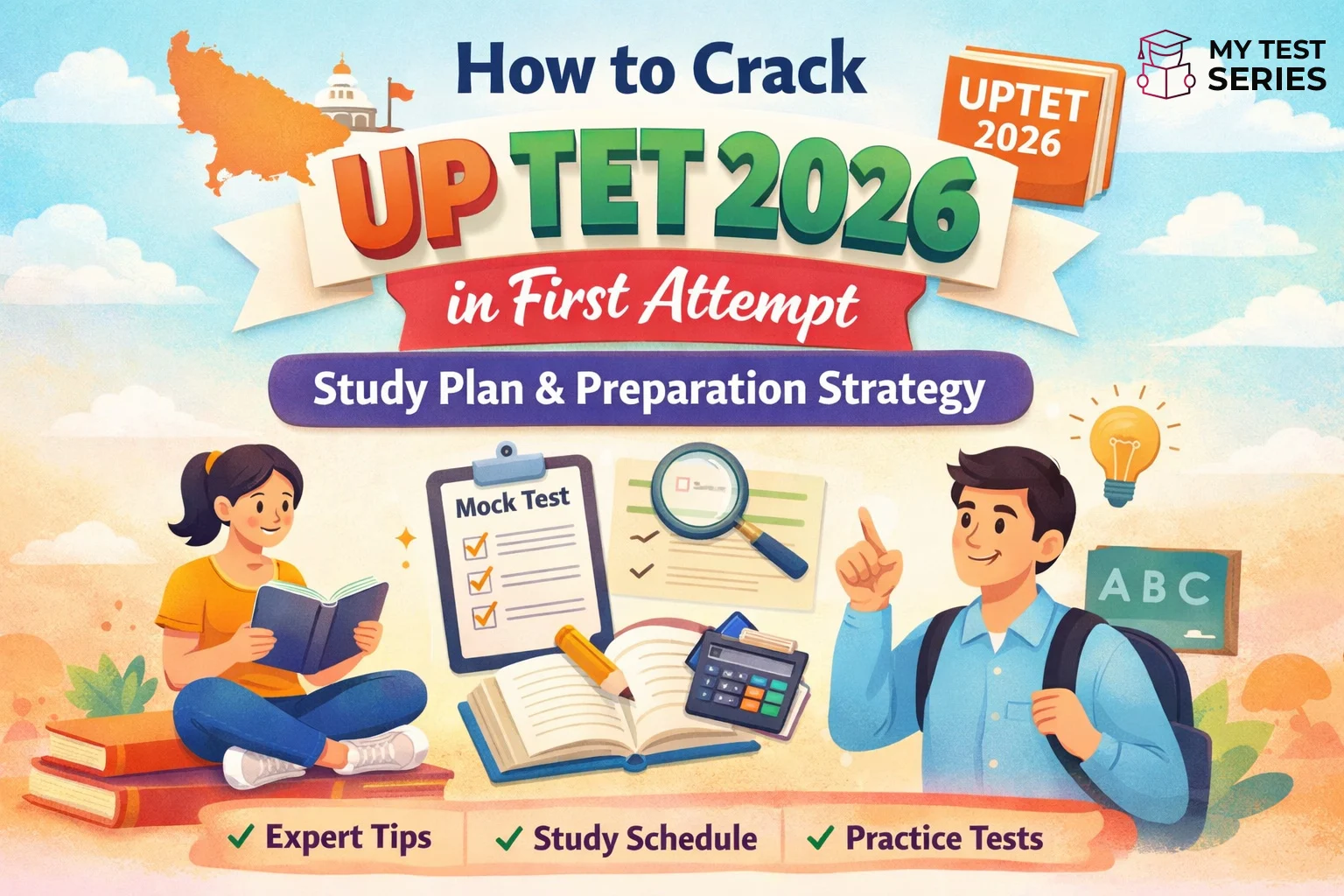 UP TET 2026 Study Plan – How to Crack UPTET in First Attempt UP TET 2026 study plan and preparation strategy to crack UPTET exam in first attempt