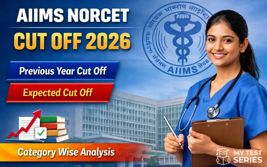 AIIMS NORCET Cut Off 2026 expected cut off and previous year category wise nursing officer exam cut off analysis