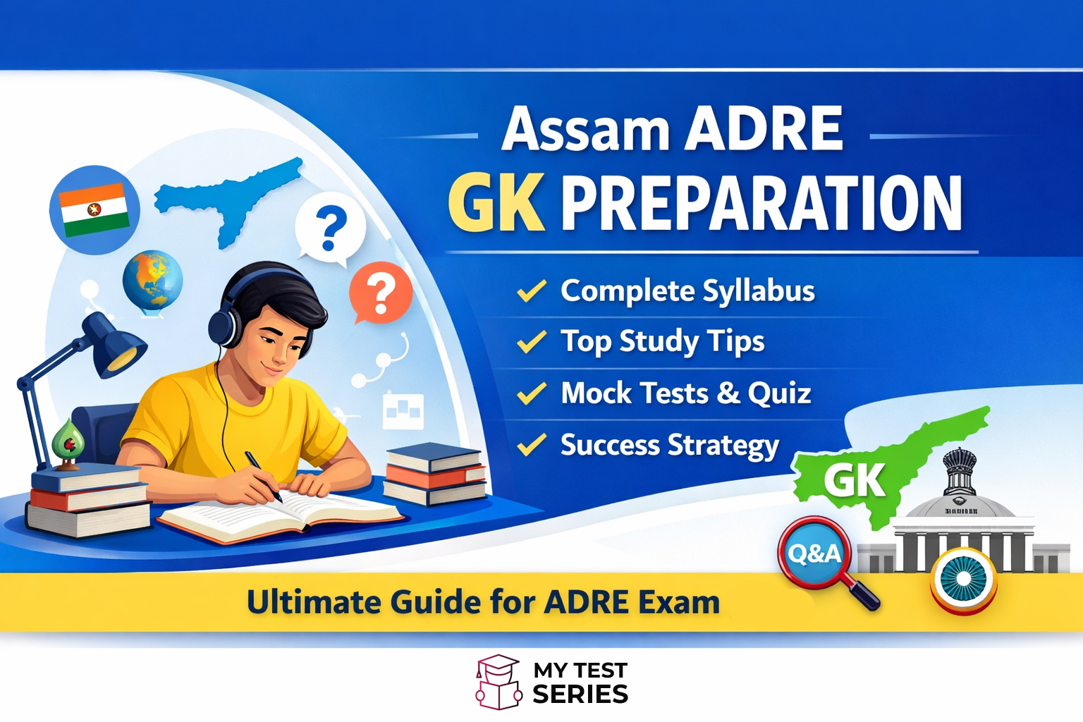 অসম ADRE GK প্ৰস্তুতি Guide