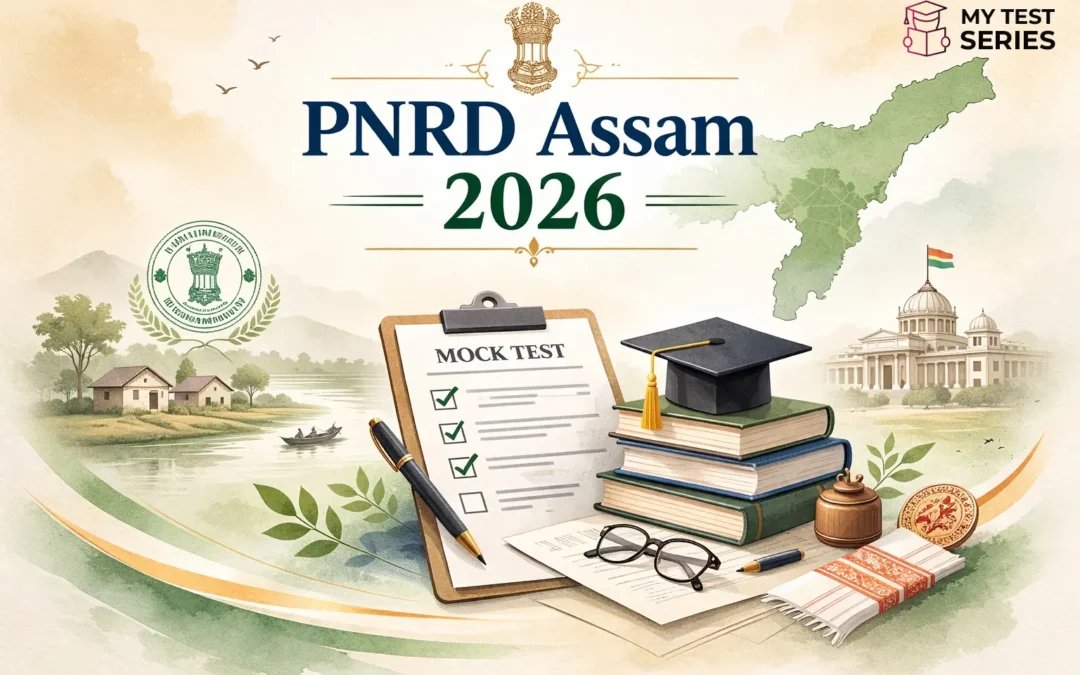 Assam PNRD Syllabus 2026 exam pattern and preparation guide infographic