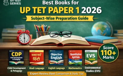 Best Books for UP TET Paper 1 2026 | Subject Wise Book List, Review & Comparison