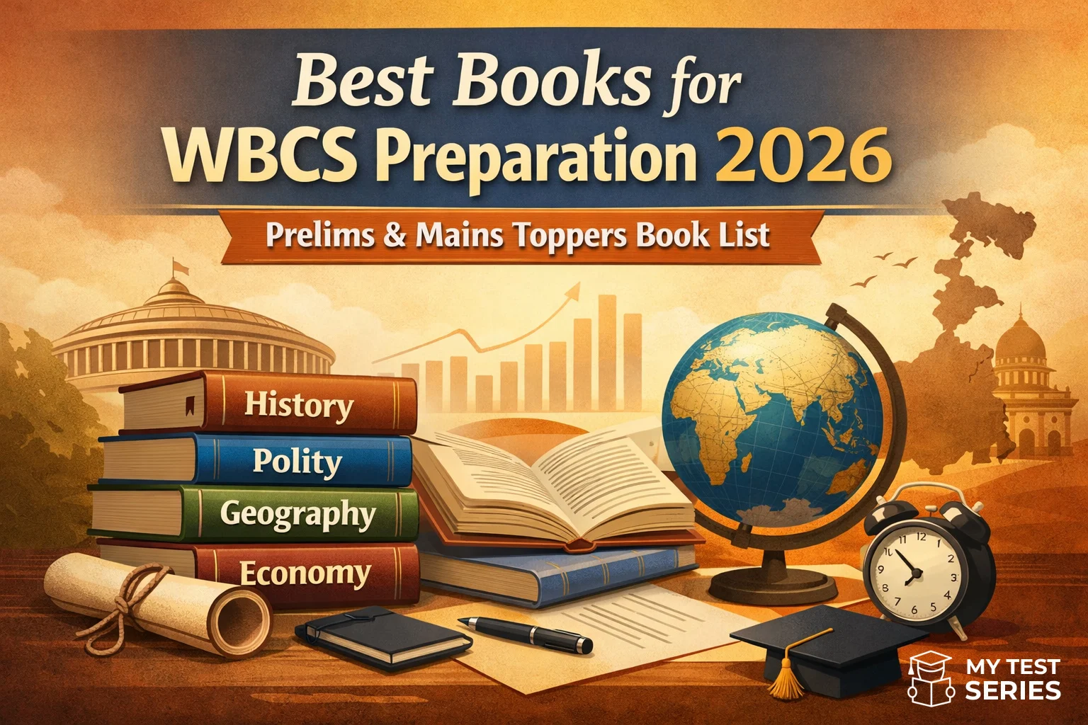 Best books for WBCS preparation 2026 toppers book list