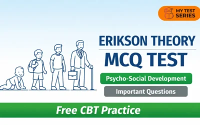 Erik Erikson Psycho Social Development MCQ Online Test | CDP CBT Mock