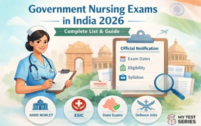 Government Nursing Exams in India 2026 — Complete List