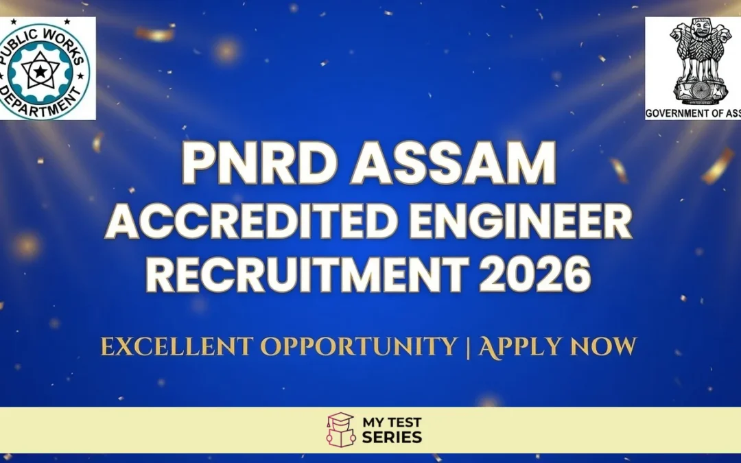PNRD Assam Accredited Engineer Recruitment 2026 – Excellent government job opportunity for civil engineers in Assam