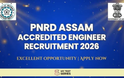 PNRD Assam Accredited Engineer Recruitment 2026 | Syllabus, Exam Pattern, Eligibility