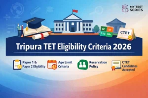 Tripura TET Eligibility Criteria Paper 1 Paper 2 Qualification