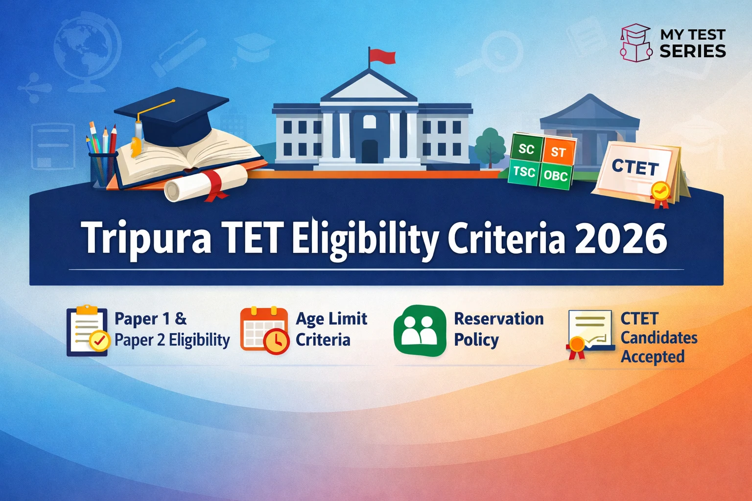 Tripura TET Eligibility Criteria Paper 1 Paper 2 Qualification