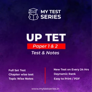 UPTET daily full set test - Mytestseries