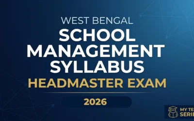 WB Headmaster Exam School Management Syllabus & Guide 2026