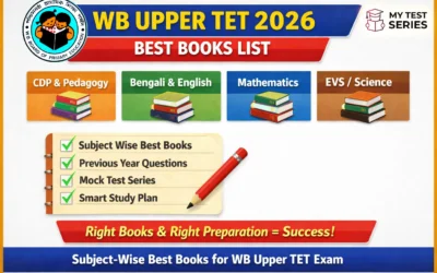 WB Upper TET Best Books List 2026 in Bengali | Subject Wise Book List