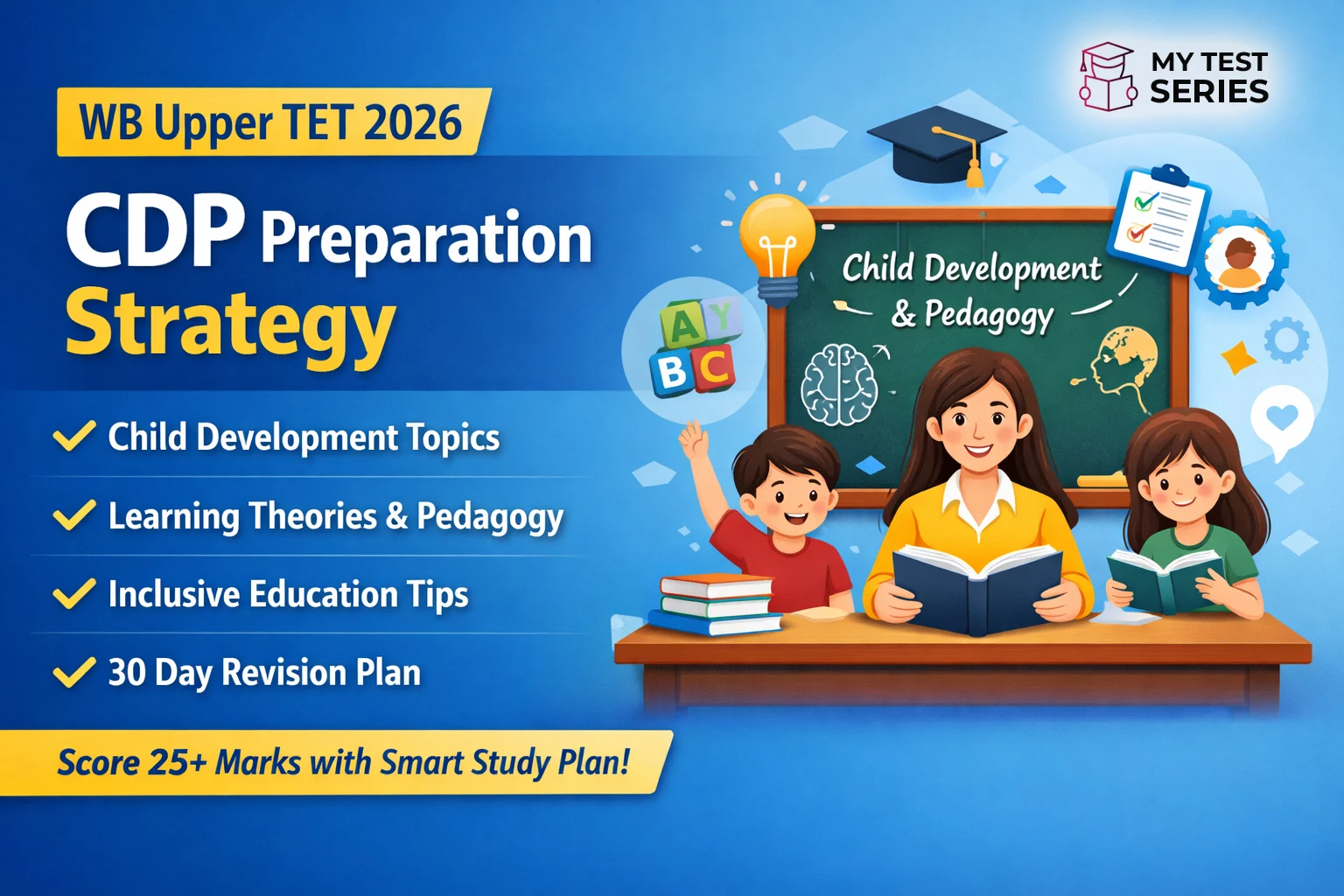 WB Upper TET CDP topic wise preparation strategy Bengali