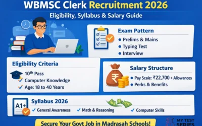 WBMSC Clerk Recruitment 2026 – Eligibility, Syllabus & Salary Guide