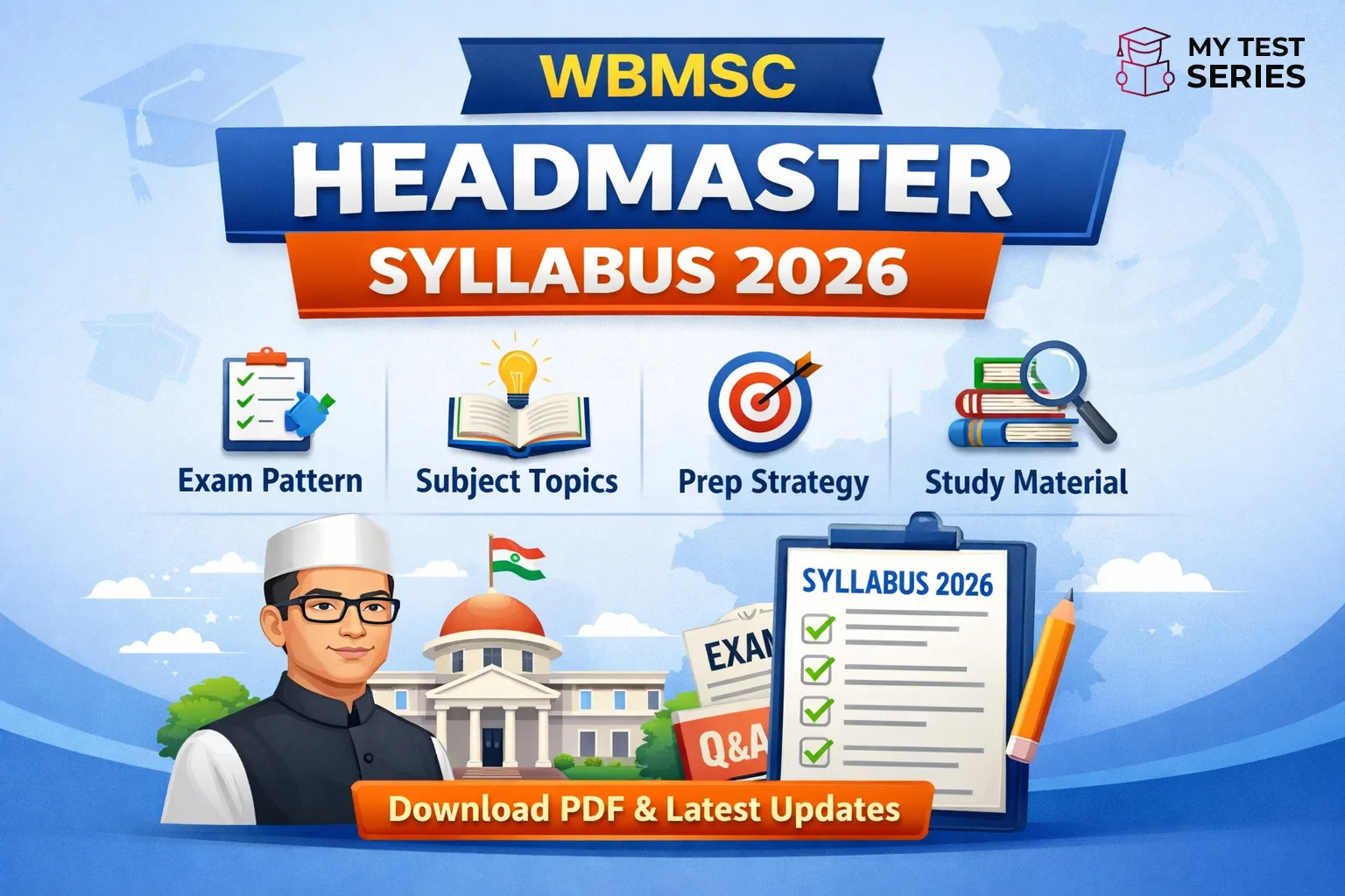 WBMSC Headmaster Syllabus 2026 exam pattern and preparation guide