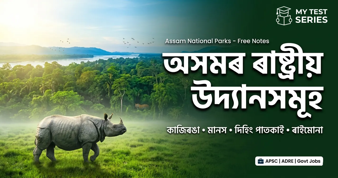 assam-national-parks Assam National Parks complete notes