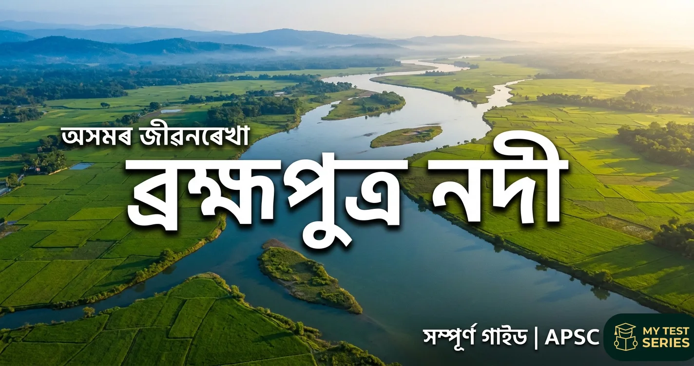 ব্ৰহ্মপুত্ৰ নদী আৰু মাজুলী দ্বীপ অসম