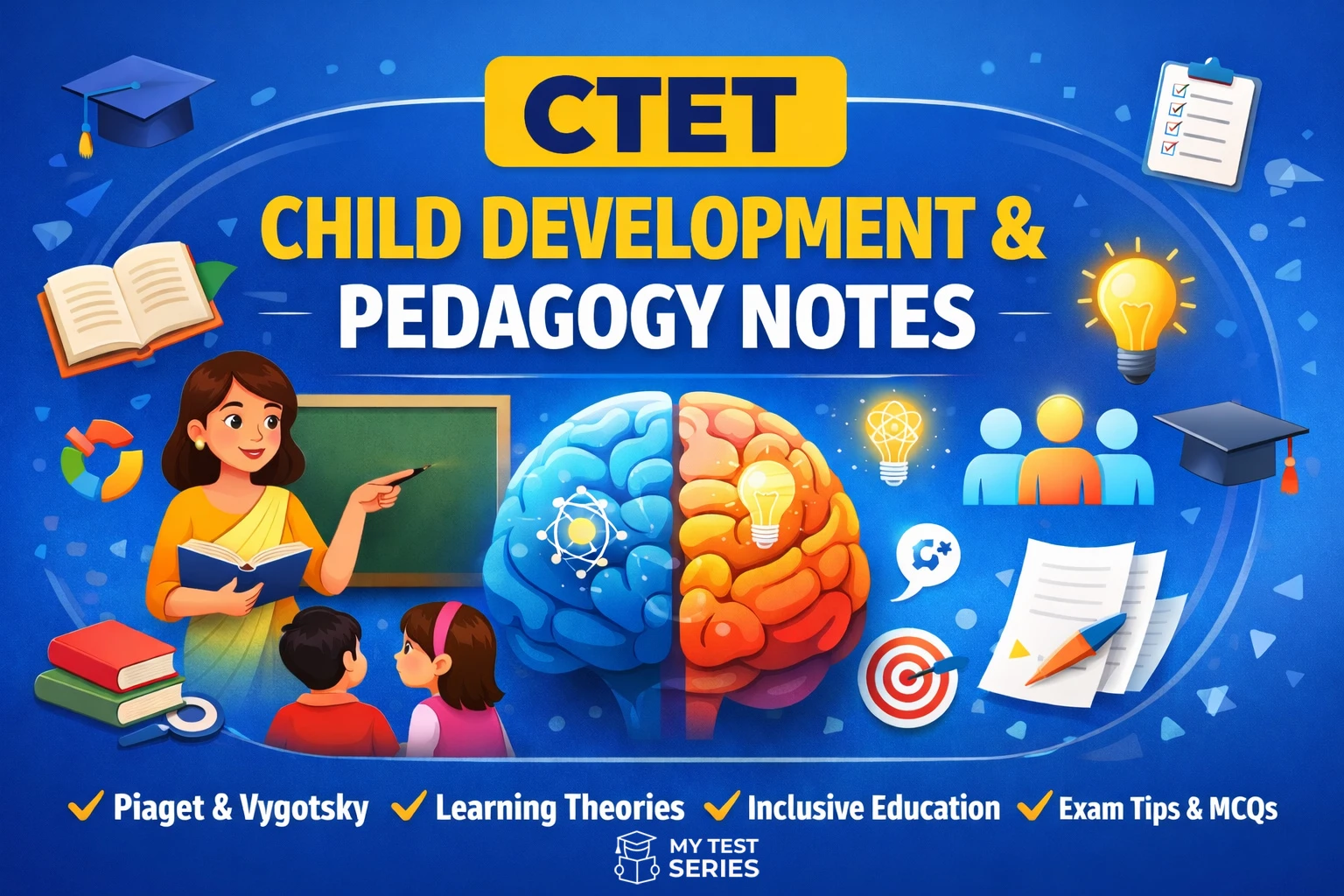 CTET Child Development and Pedagogy Notes Complete CDP Study Guide