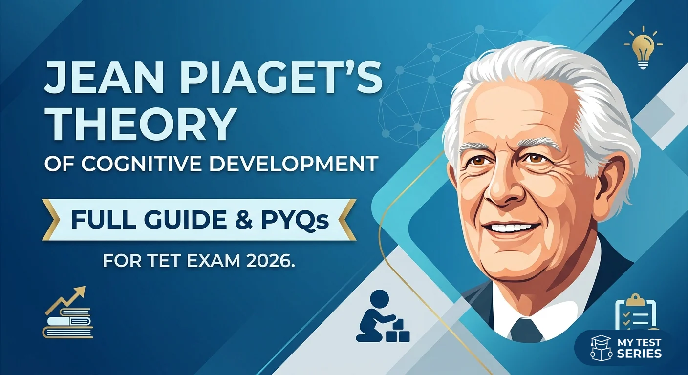 Jean Piaget's Theory of Cognitive Development for TET Examination Guide