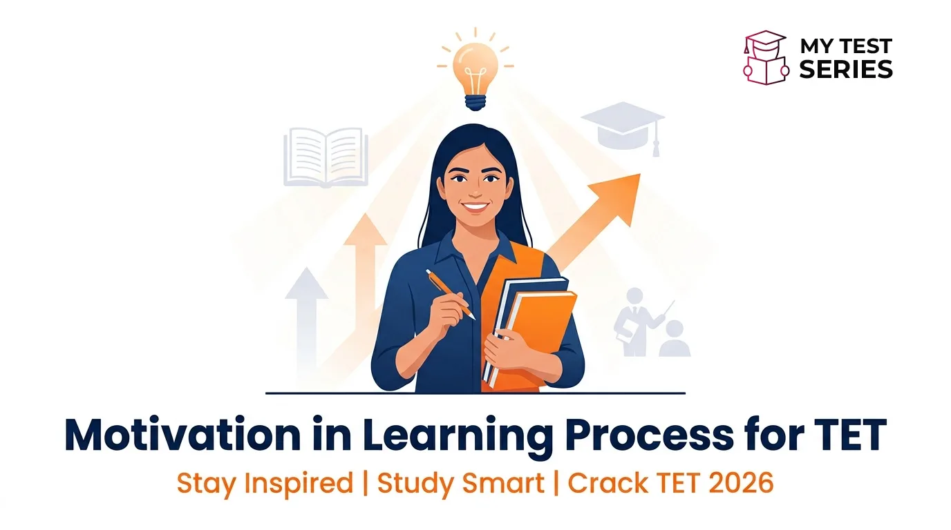 Motivation in Learning Process for TET Motivation in learning process for TET examination - Aspirant studying with full