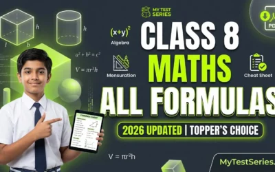 Class 8 Maths: Complete Chapter-wise Formula Sheet | MyTestSeries