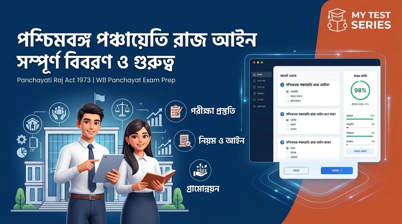 পঞ্চায়েতি রাজ আইন ও পশ্চিমবঙ্গ পঞ্চায়েত আইন ১৯৭৩-এর গুরুত্বপূর্ণ ধারা