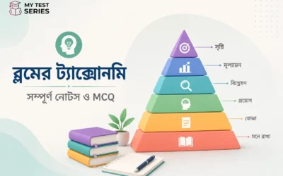 ব্লুমের শ্রেণিবিভাগ (Bloom’s Taxonomy) — বাংলায় সম্পূর্ণ ব্যাখ্যা ও TET MCQ | MyTestSeries