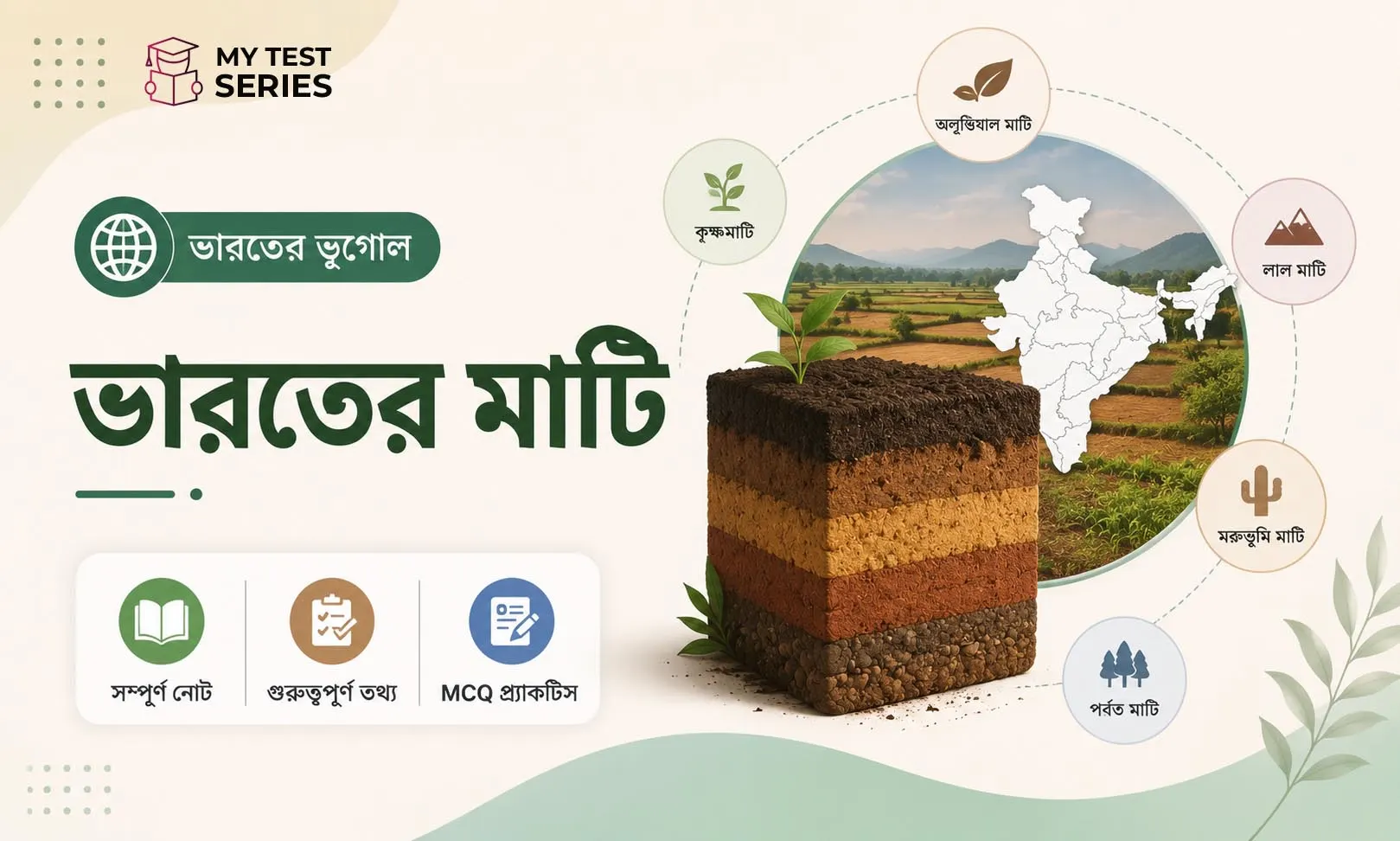 soil-of-india-bengali-note ভারতের মাটি – সম্পূর্ণ নোট ও MCQ বাংলায়