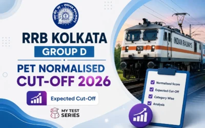 RRB Kolkata Group D PET Cut Off 2026 (CEN 08/2024) – Normalised Marks Zone Wise