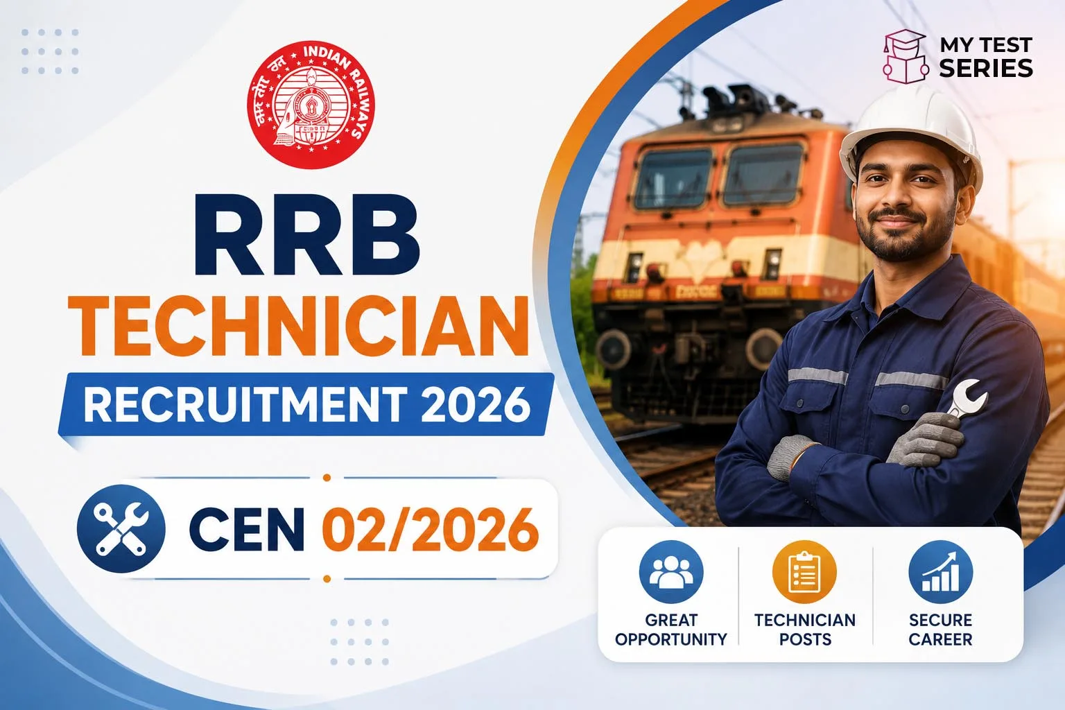 rrb-technician-recruitment-2026-cen-02-2026 RRB Technician Recruitment 2026 (CEN 02/2026) – 6557 Vacancies, Full Notification