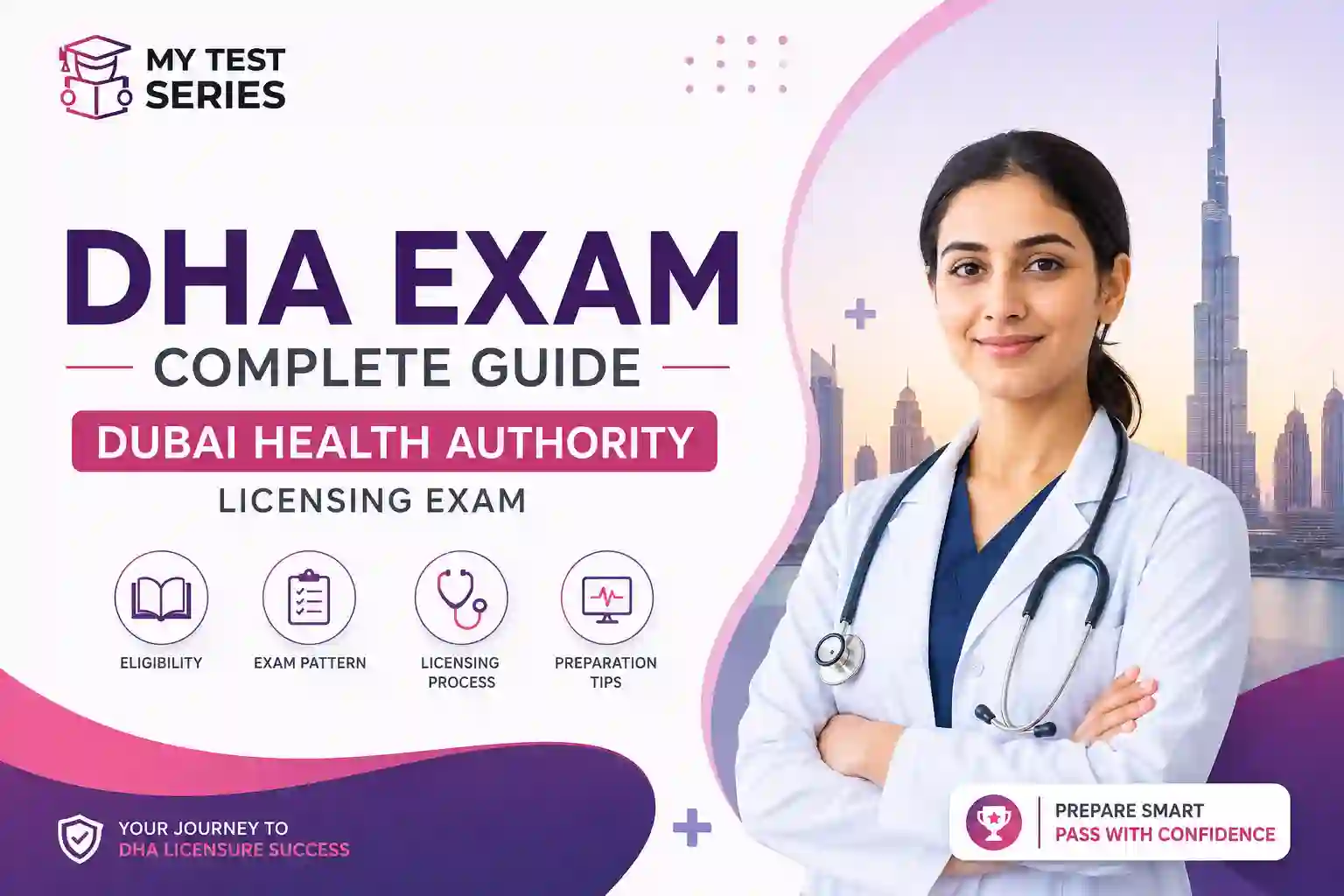 Nurse preparing for DHA exam and nursing licensing tests Nurse preparing for DHA exam and nursing licensing tests