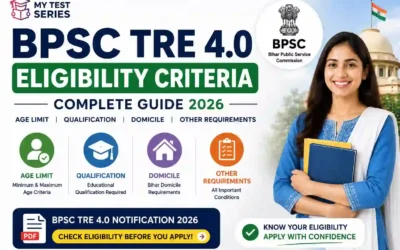 BPSC TRE 4.0 Eligibility Criteria 2026: Age Limit & Domicile Rules