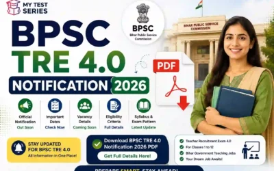 BPSC TRE 4.0 Notification 2026 PDF: Direct Link, 32,388 Vacancies, Dates