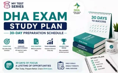 DHA Exam Study Plan: 30-Day Preparation Schedule”  mytestseries.in