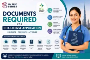 Documents required for DHA license application in Dubai