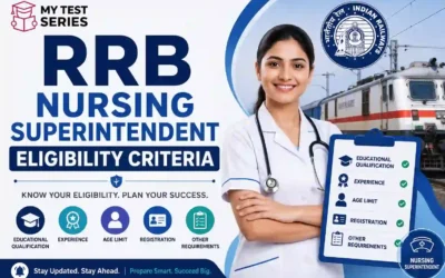 RRB Nursing Superintendent Eligibility 2026: Age, Qualification