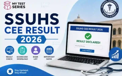 SSUHS CEE Result 2026 – BSc Nursing & Pharmacy Merit List | Check Now