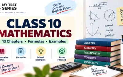 Class 10 Maths: All 13 Chapters — Formulas & Examples