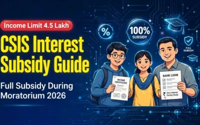 CSIS Scheme 2026: Eligibility, Income Limit & Education Loan Subsidy