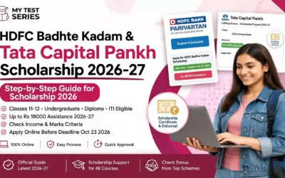 HDFC Badhte Kadam & Tata Pankh Scholarship 2026–27