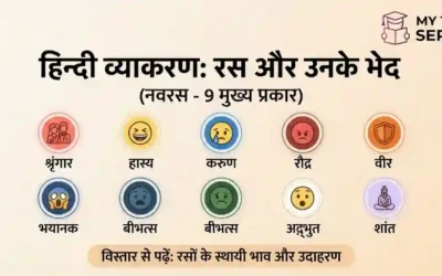 रस के कितने भेद होते हैं? स्थायी भाव सहित पूरी सूच | Mytestseries