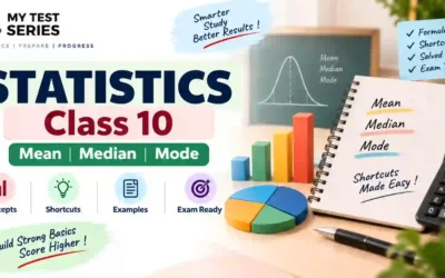 Statistics Class 10 — Mean, Median, Mode Shortcuts & Examples