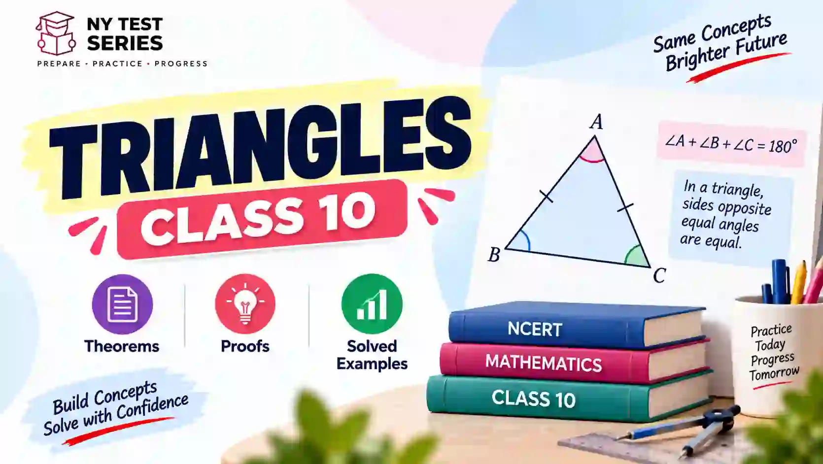 Triangles Class 10 theorems, proofs and solved examples
