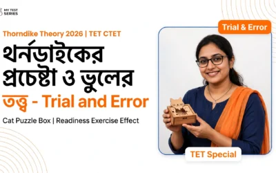 Thorndike-এর Trial and Error Theory বাংলায় | TET, CTET ও MCQ