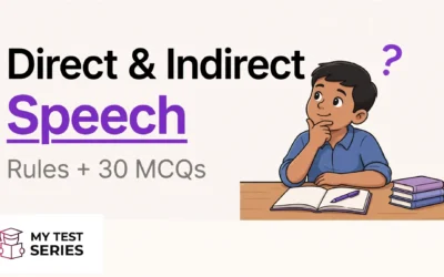 Direct & Indirect Speech Rules with MCQ: Complete Narration Guide