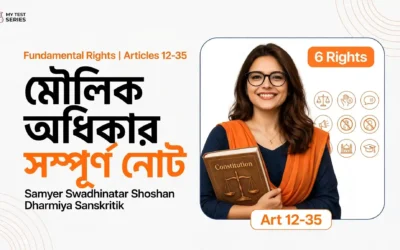 মৌলিক অধিকার (Fundamental Rights): সম্পূর্ণ বাংলা নোট ও MCQ