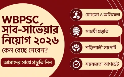 WBPSC Sub-Surveyor Recruitment 2026: Notification, Apply Date & Official Update